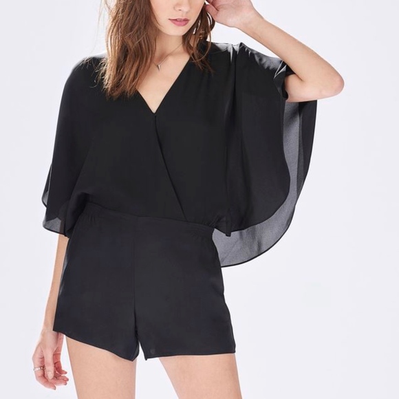 Parker Other - Parker "Vicky" Romper in Black size Small